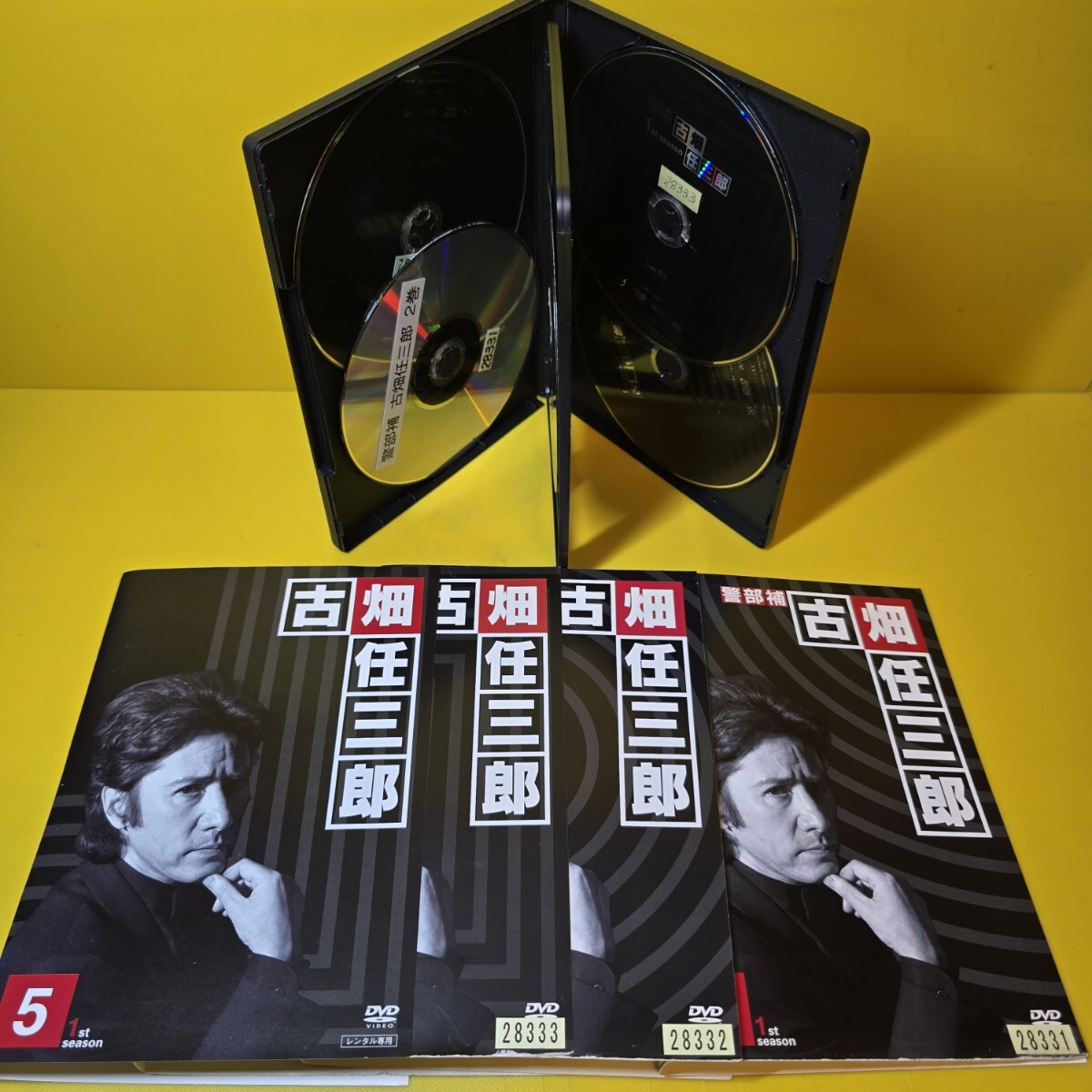 新品ケース交換済み 古畑任三郎 1stシーズン DVD 全5巻 田村正和