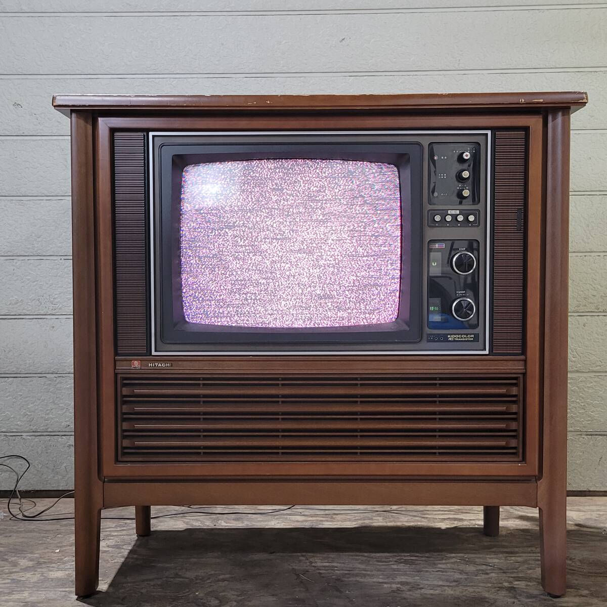 Yahoo!オークション - jy 札幌発 日立/HITACHI ブラウン管テレビ キド