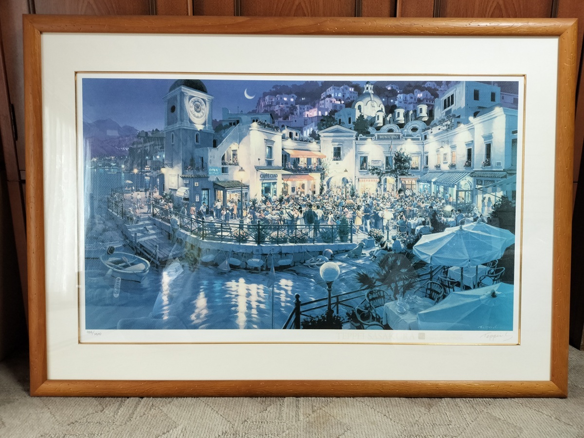 Yahoo!オークション - 笹倉 鉄平 大型作品 カフェベラノッテ シルクス