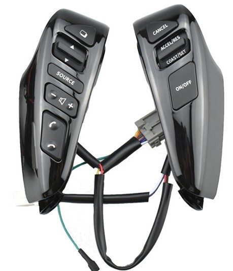 C26 セレナ ステアリングスイッチ ブラック【配線図付】 ステアリング