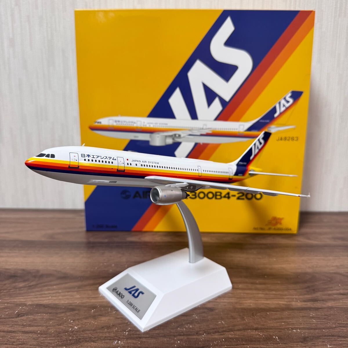 Yahoo!オークション - JFox JAS 日本エアシステム A300B4-200 JA8263 J