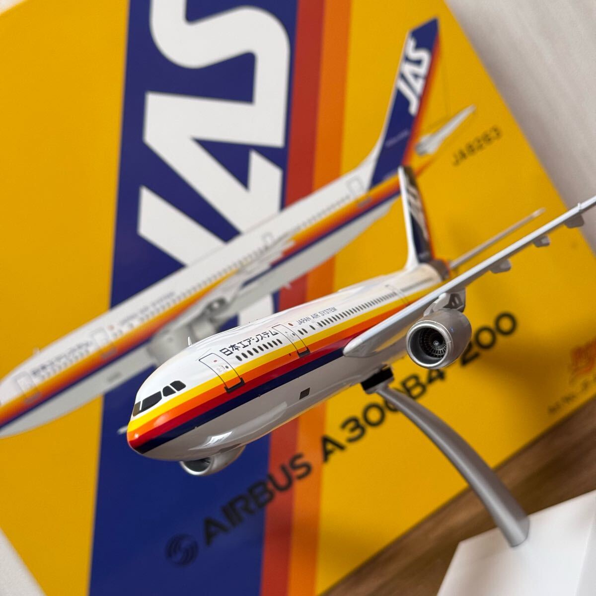 Yahoo!オークション - JFox JAS 日本エアシステム A300B4-200 JA8263 J