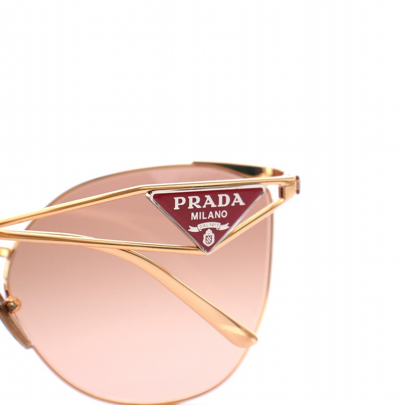 Yahoo!オークション - プラダ PRADA サングラス 三角プレートロゴ キャ