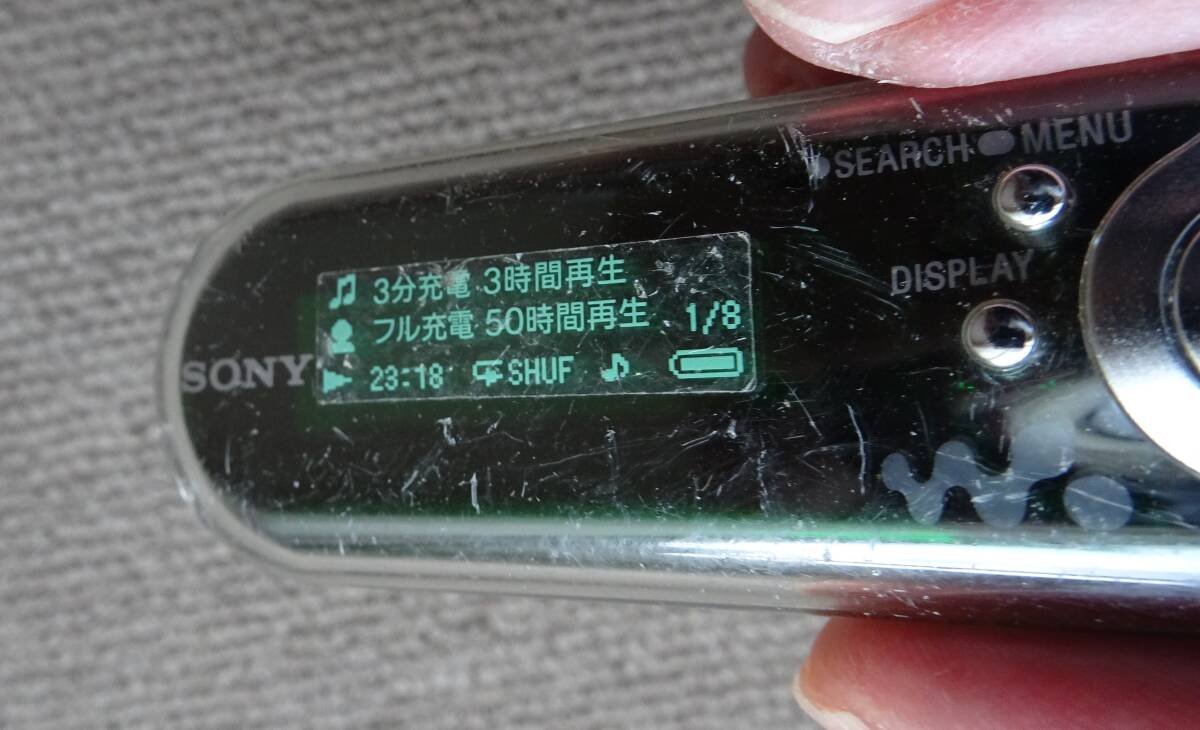 Yahoo!オークション - 中古 SONY ネットワークウォークマン NW-E407 グ