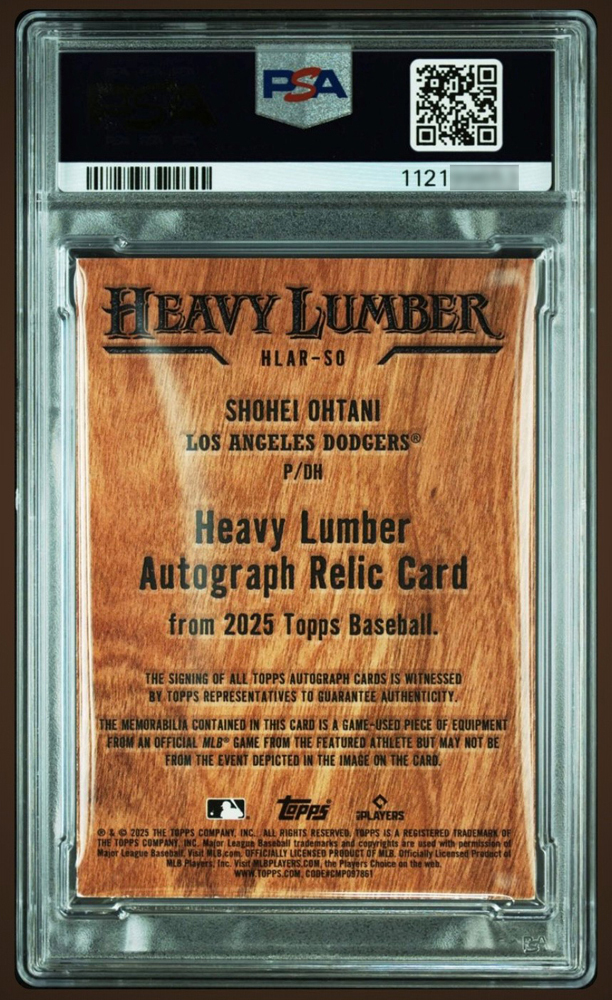 Yahoo!オークション - 1円スタート 大谷翔平 2025 Topps Heavy Lumber