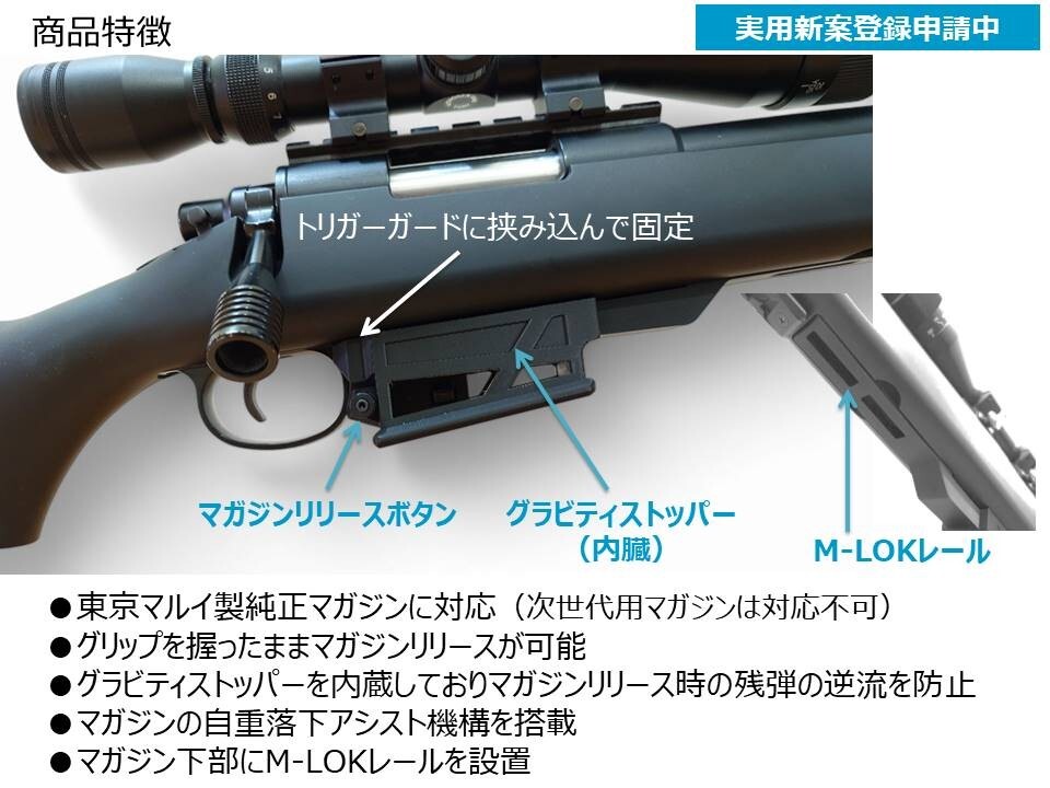 東京マルイ VSR10用 ノーマルM4マガジンアダプター｜Yahoo!フリマ（旧