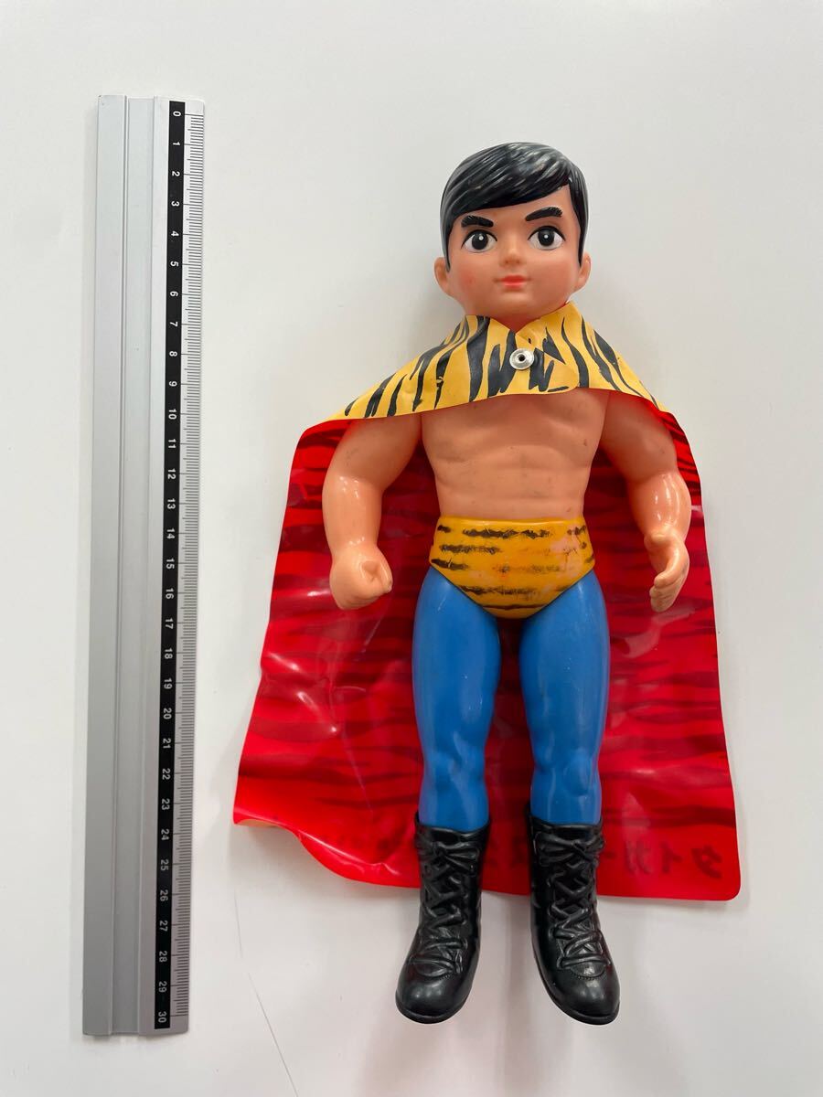 Yahoo!オークション - 面取れ ソフビ人形 中嶋製作所 タイガーマスク（