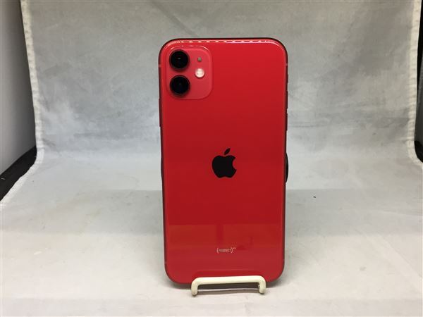 iPhone11[128GB] SIMロック解除 SB/YM レッド【安心保証】