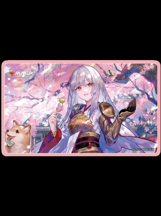 放浪皇のお花見キャンペーン プレイマット スリーブ セット MTG 放浪皇