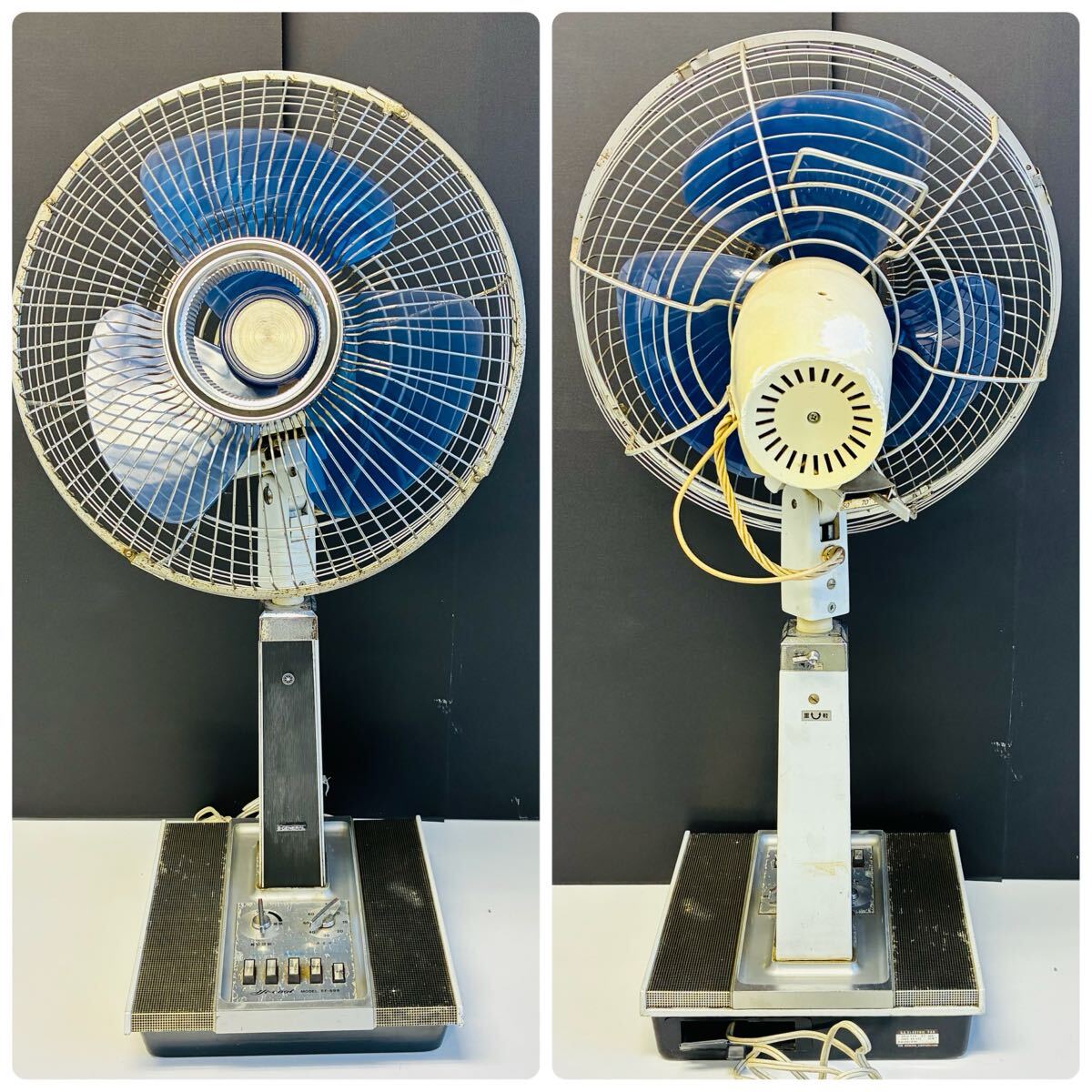 ☆動作品 レトロ 扇風機 CENERAL ゼネラル 30cm 3枚羽根 ☆動作品