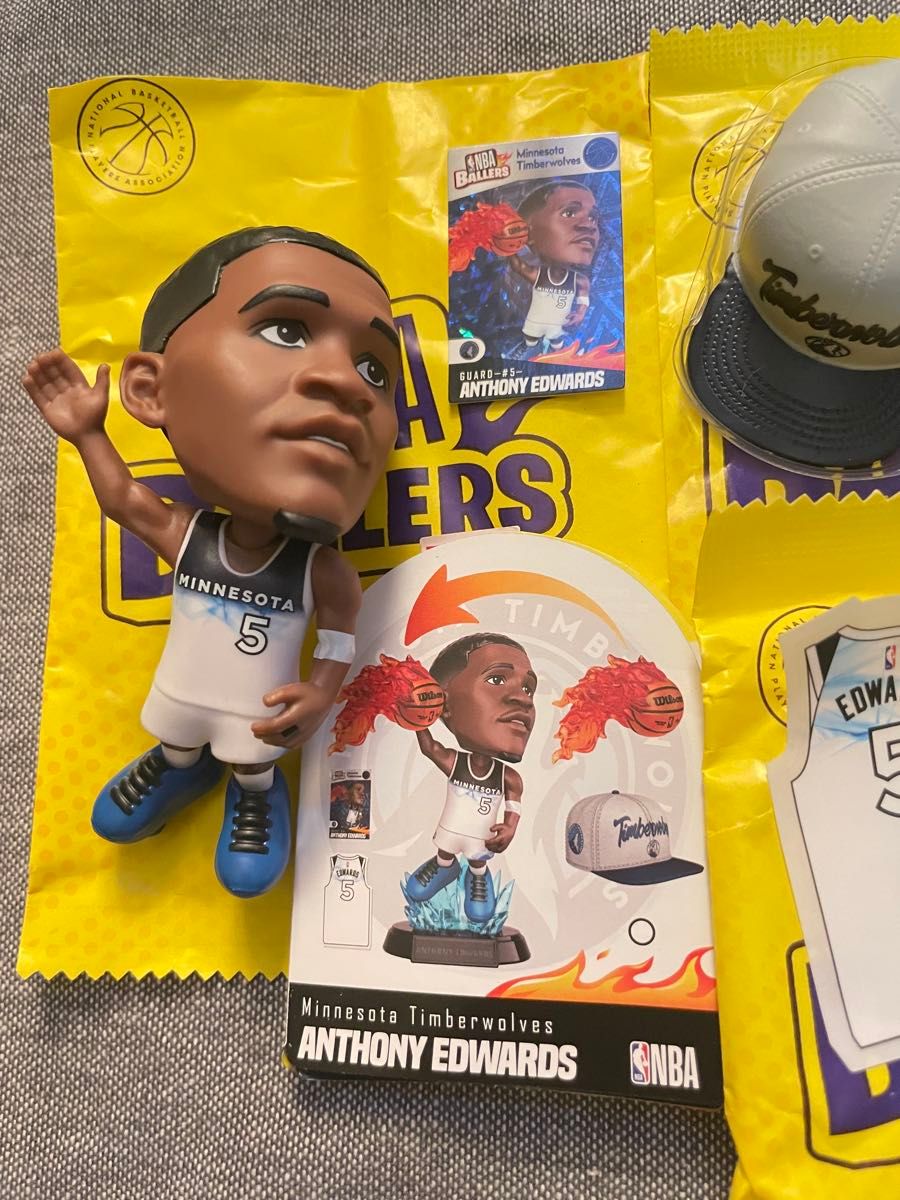 NBA Ballers シリーズ2 エドワーズ＆ウェンバンヤマSRレアセット