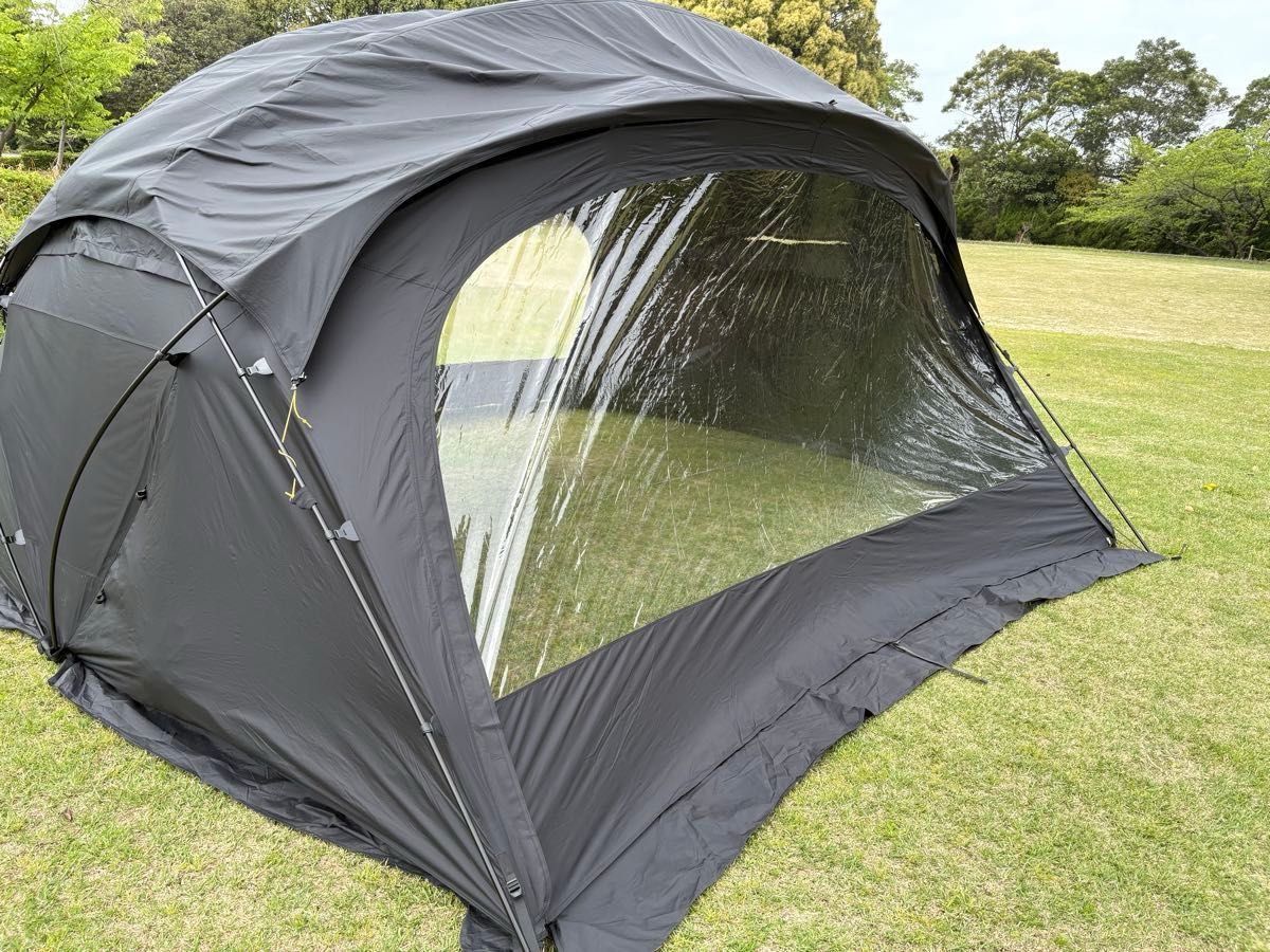 3F UL GEAR beetle16 2 0 大型シェルター テント ブラック 中古 TPU