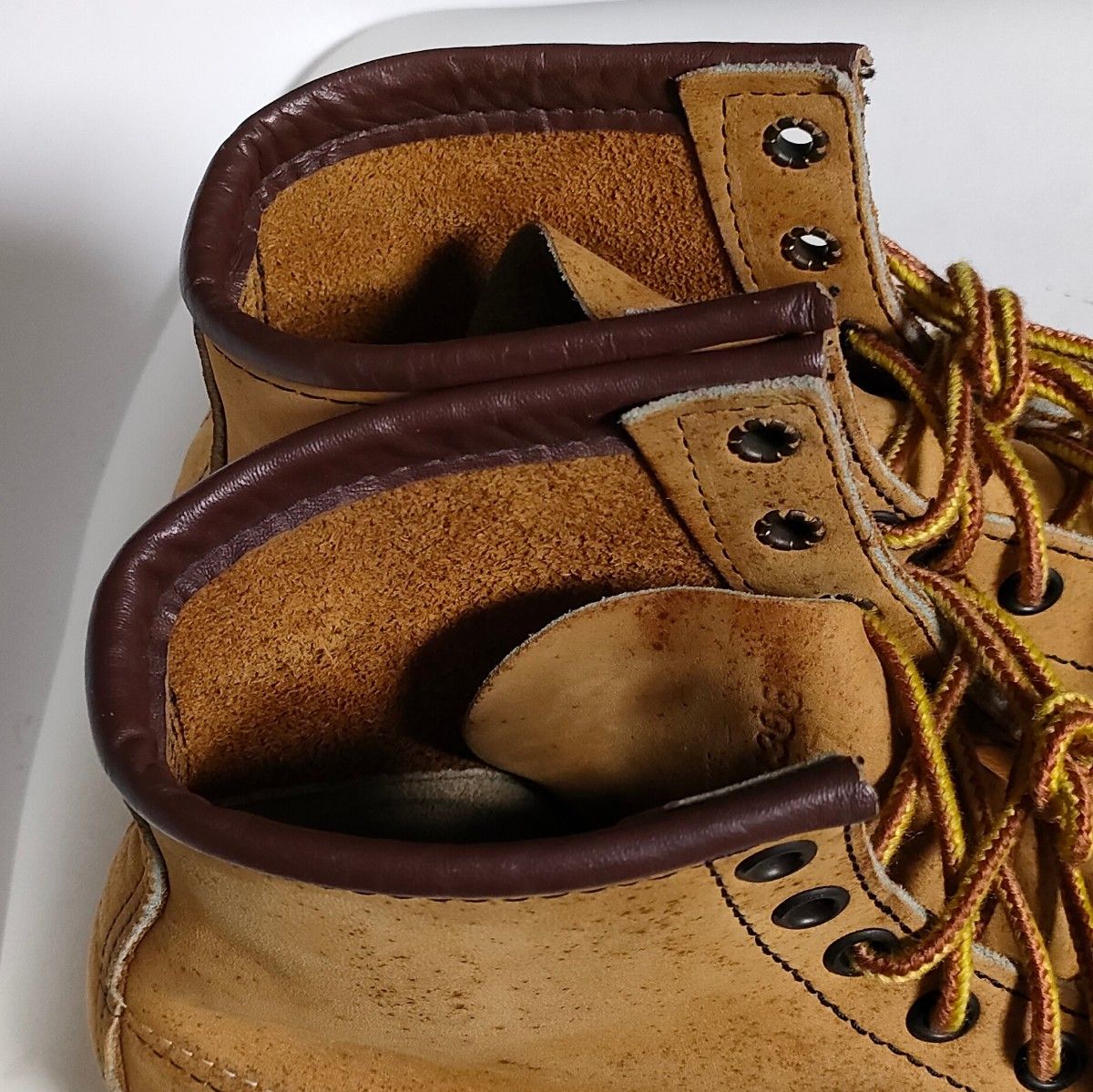 良品】RED WING レッドウィング ヌバック 7 1/2E 25 5cm 縦刺しゅう羽