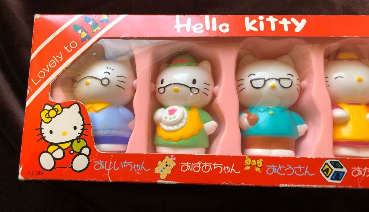 hello kitty サンリオ ハローキティ指人形 ファミリー｜Yahoo!フリマ