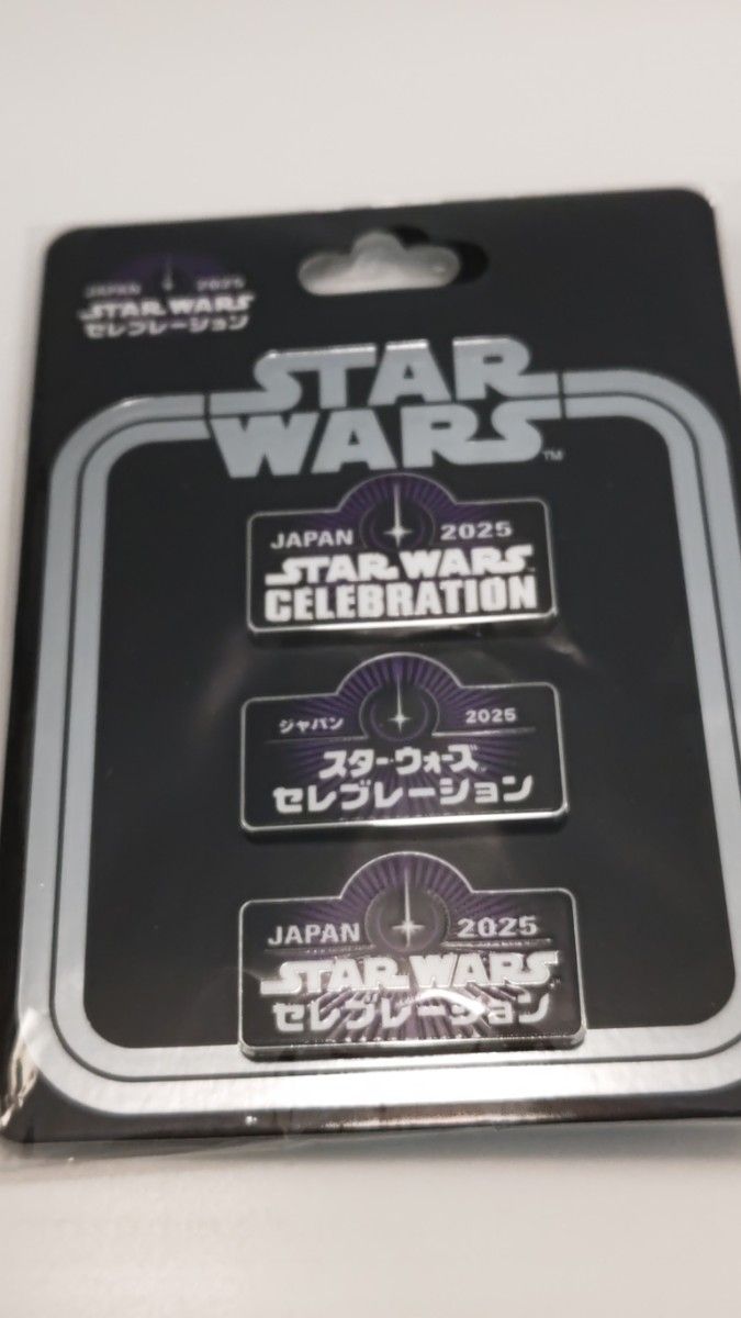 スターウォーズセレブレーションジャパン 3Xロゴ ピンセット ロゴ