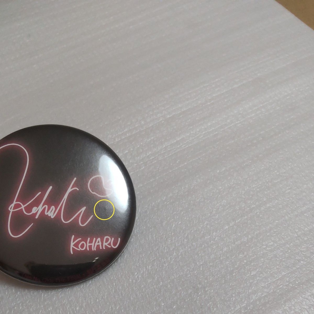 ノノガ 缶バッジ コハル NoNoGirls 缶バッジ KOHARU ノーノーガールズ