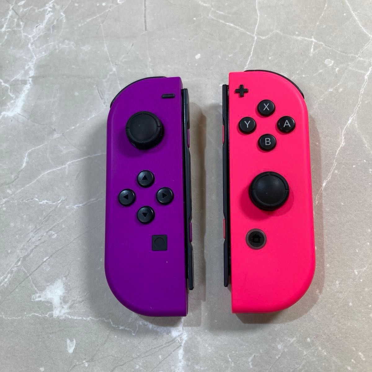 Nintendo Switch 有機ELモデル ネオンパープル ネオンピンク マイ