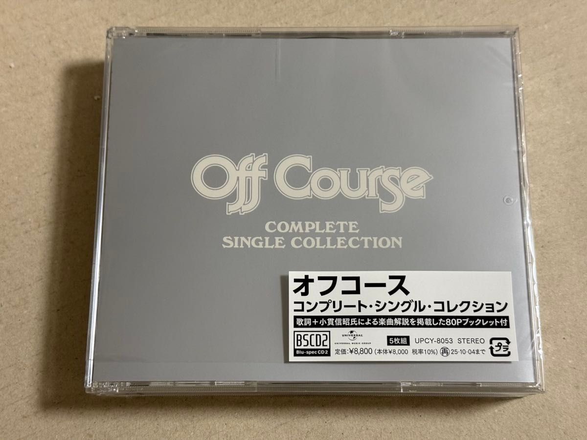 オフコース 5枚組CD コンプリート・シングル・コレクション ベスト盤