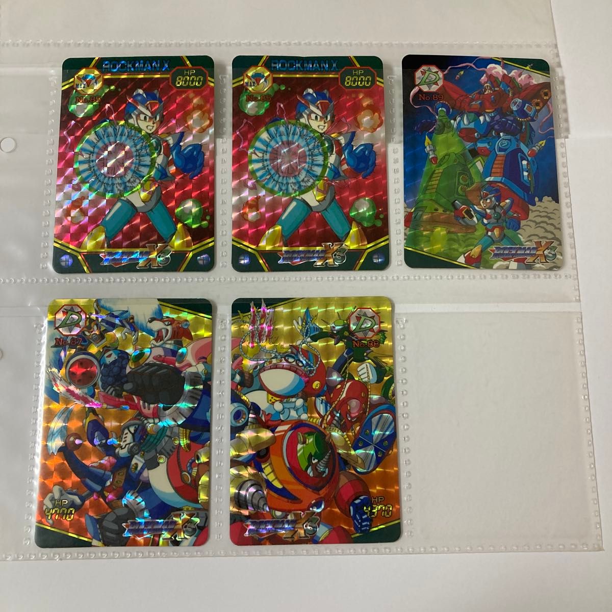 ロックマン X カードダス 第一弾〜三弾のセット｜Yahoo!フリマ（旧