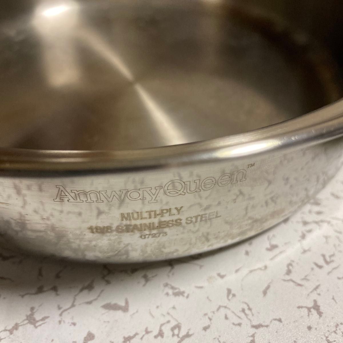 アムウェイステンレススチール 無水片手鍋 IH対応3個セット Amway