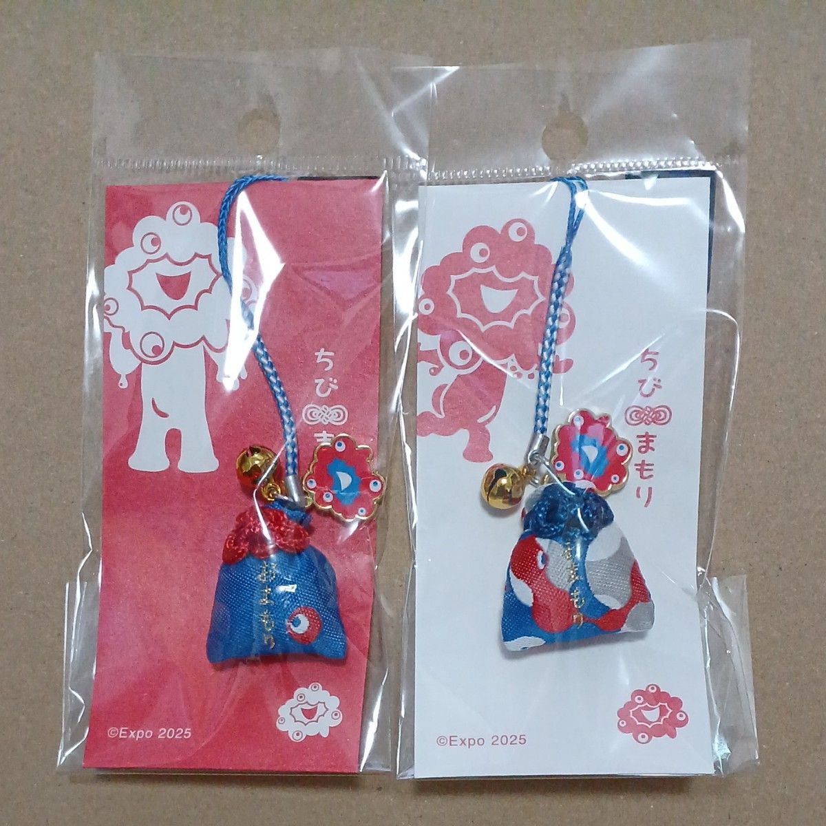 大阪関西万博 ミャクミャク ちびまもり お守り こみゃく 新品未開封