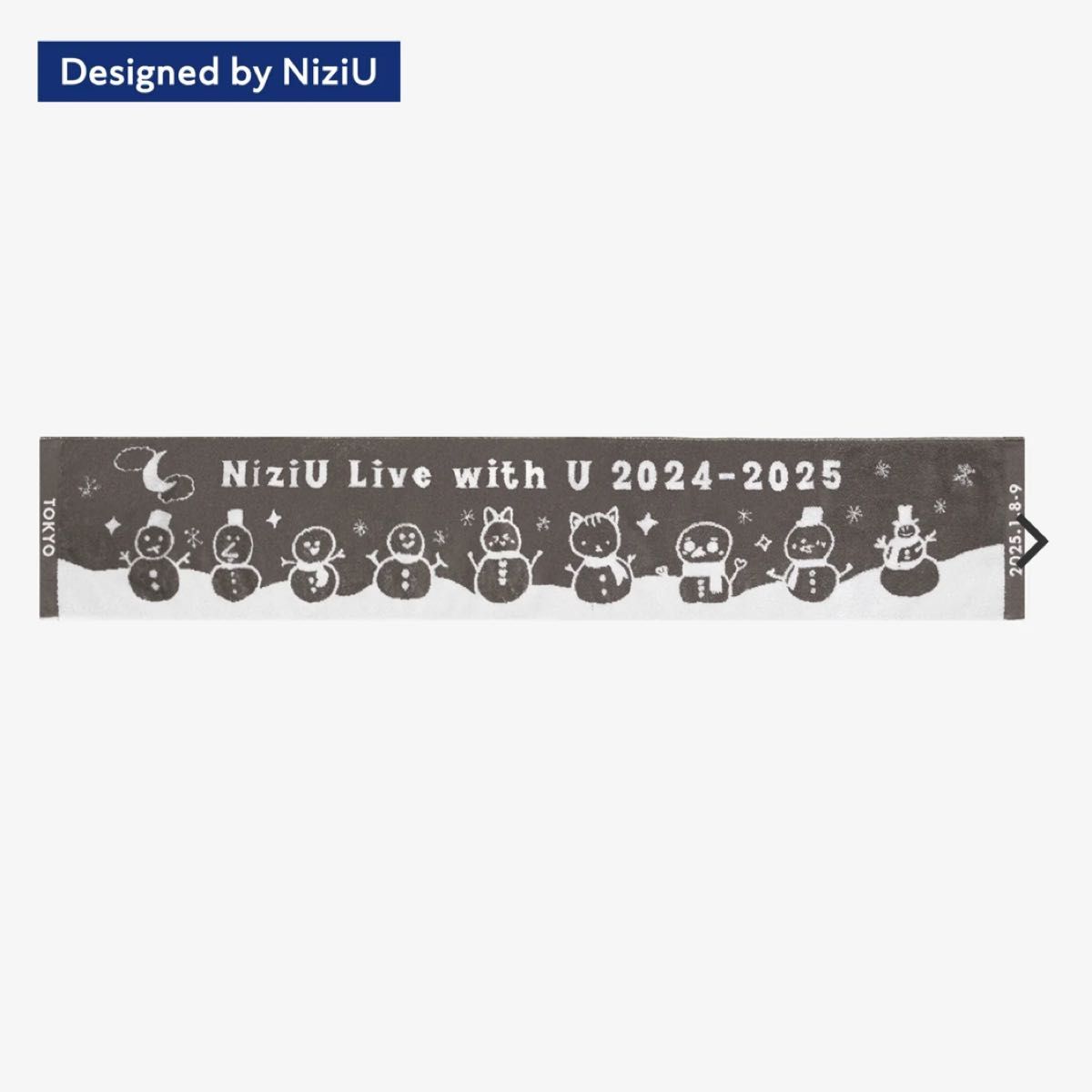 新品未開封】 NiziUマフラータオル AWAKEツアー TOKYO 1｜Yahoo!フリマ