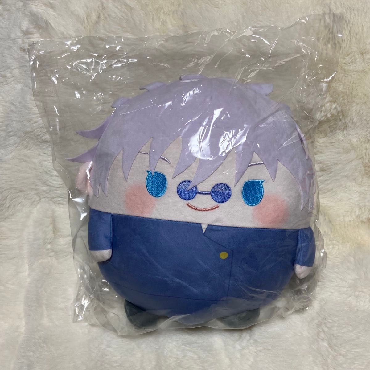 呪術廻戦 くじメイト ぬいくじ B賞 ふわコロりんBIG 五条悟｜Yahoo