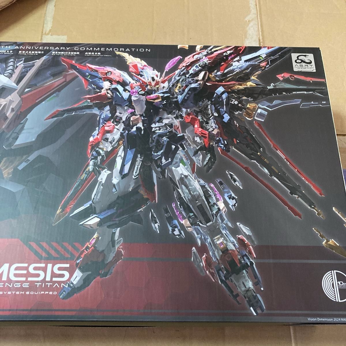 海外製 プラモデル 無限度 SNAA 復讐女神 NEMESIS RT-002 メカ 1/100