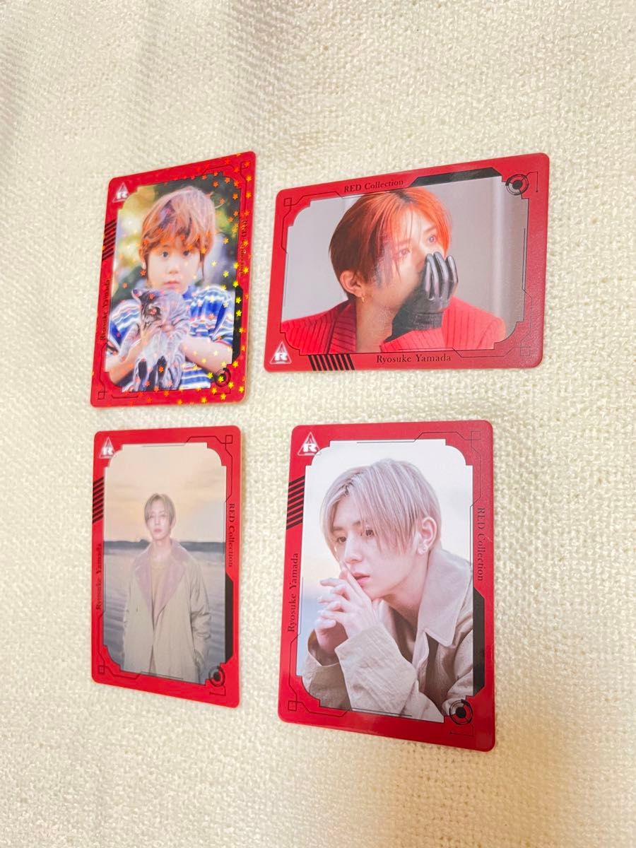 美品 山田涼介 RED ビジュアルカード 3種類｜Yahoo!フリマ（旧PayPay