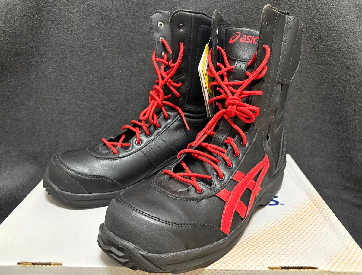 限定品レア アシックス ウィンジョブ500 FIS500 asics 安全靴 26 0cm