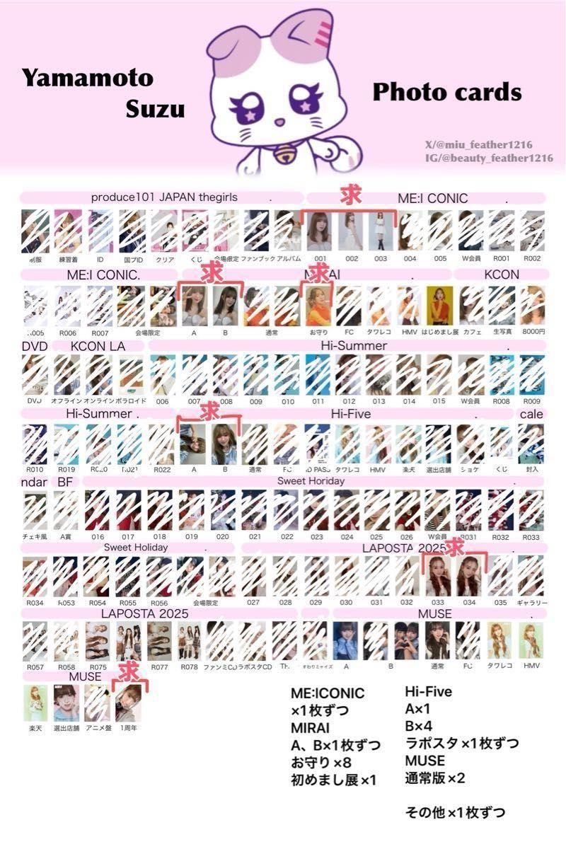 佐々木心菜 飯田栞月 清水恵子 トレカ ミーアイ ME I｜Yahoo!フリマ