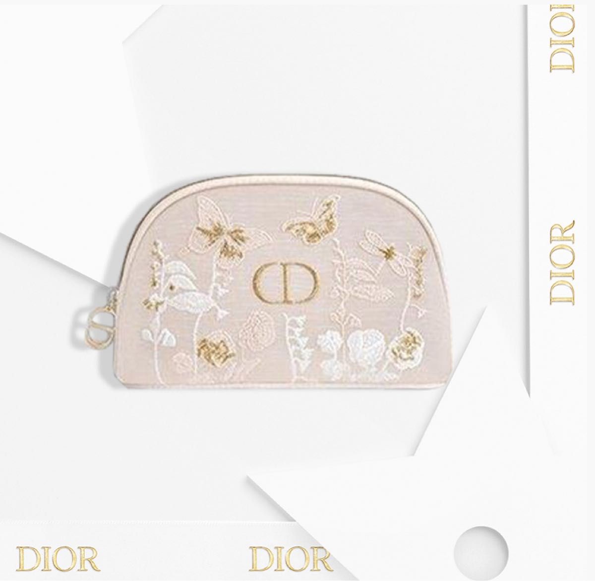 DIOR ノベルティ 刺繍ポーチ マザーズデイ ポーチ 母の日 限定 最新