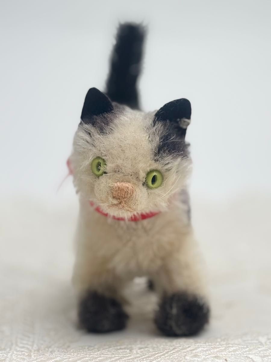 送料無料 シュタイフ Young Kitty Gussy 12cm グッシーキャット/仔猫の