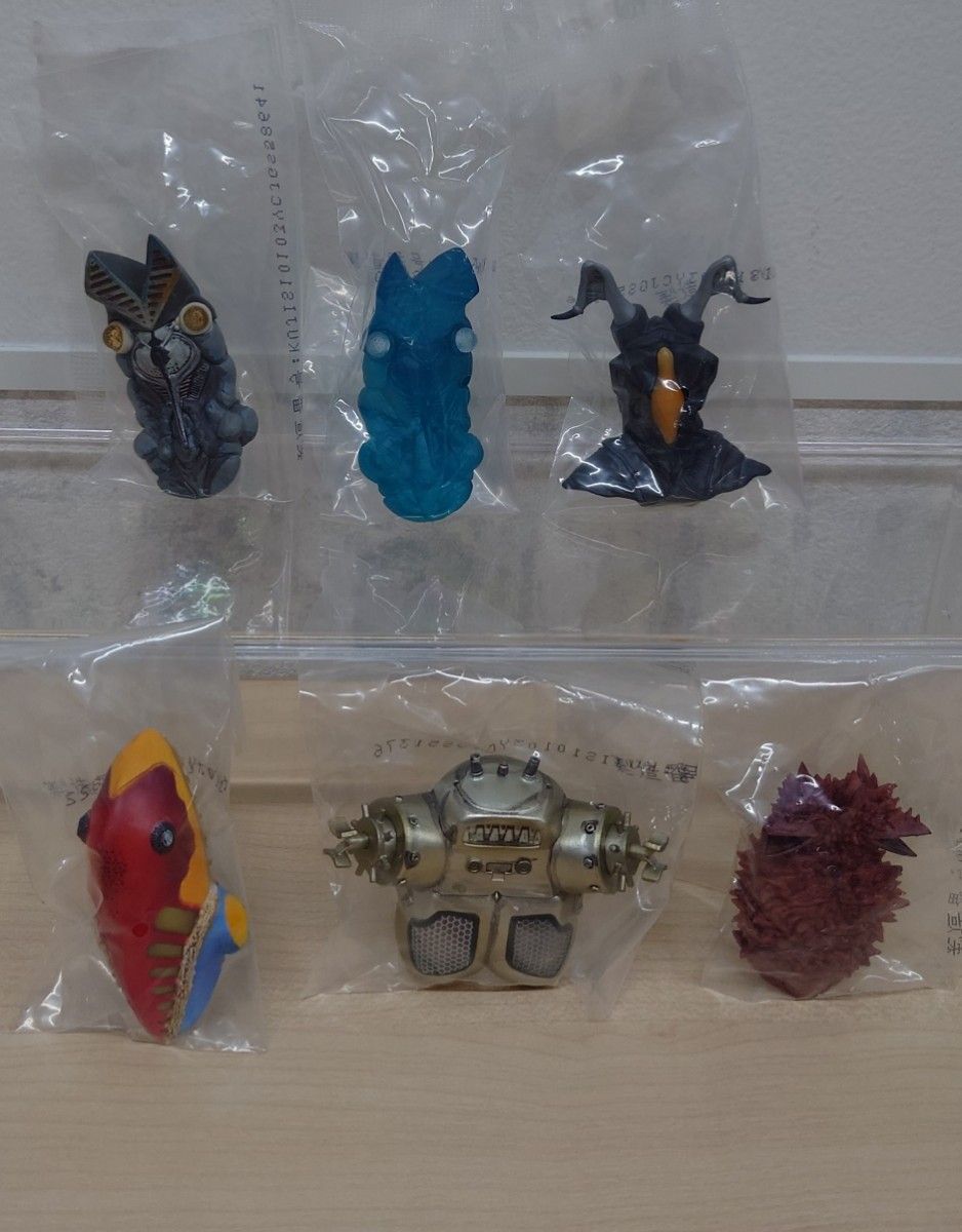 中袋未開封／6個セット】一番くじ ウルトラマンシリーズ 怪獣超大全 F