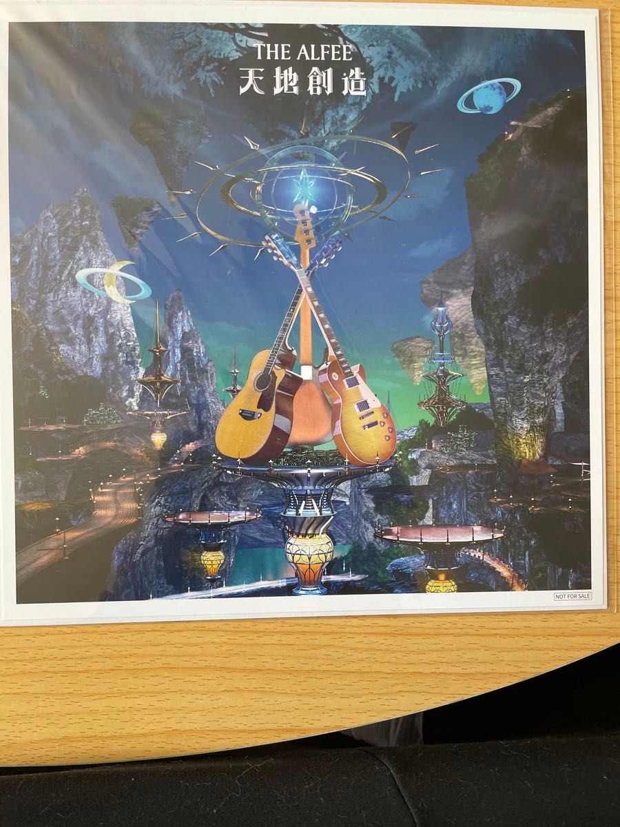 THE ALFEE 天地創造 販促用ポスター 非売品 フレーム付き｜Yahoo