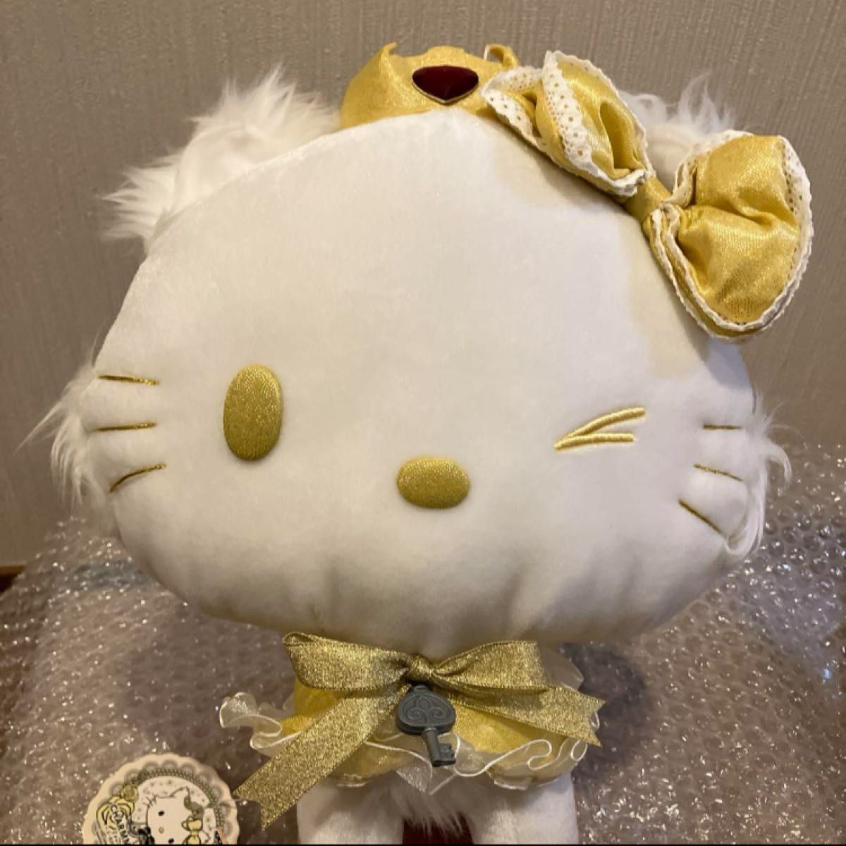 チャーミーキティ ハニーキュート ぬいぐるみ ゴールドデザイン 2006年