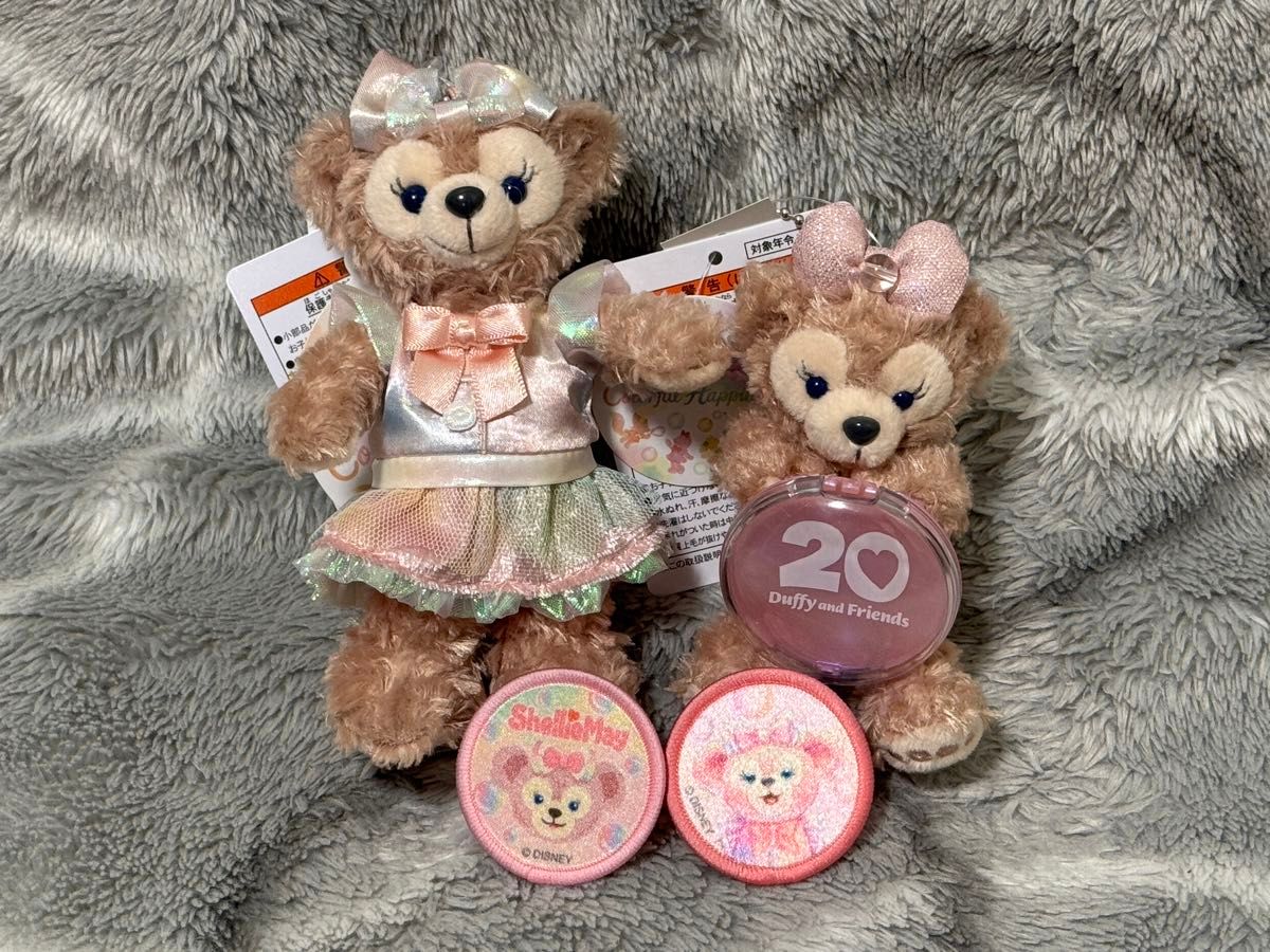 シェリーメイセット ダッフィー20周年 カラフルハピネス ぬいば