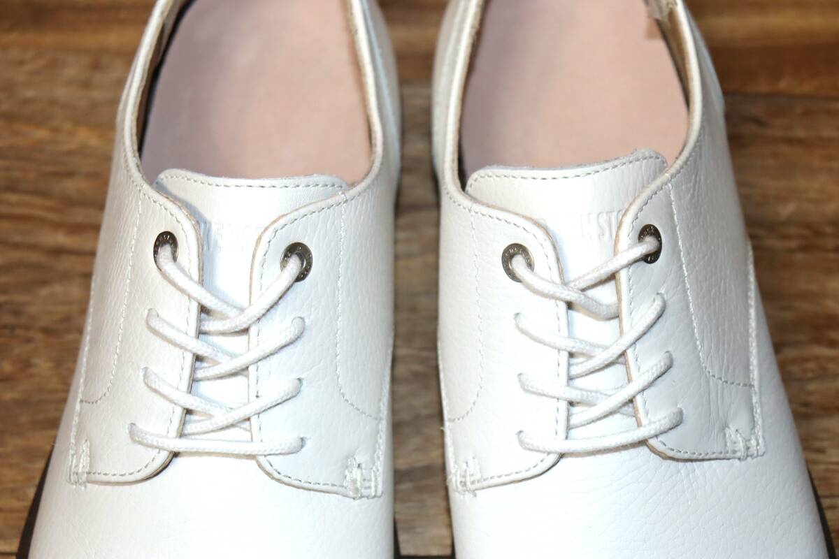 送料無料 即決【未使用】 BIRKENSTOCK ギルフォード ホワイト