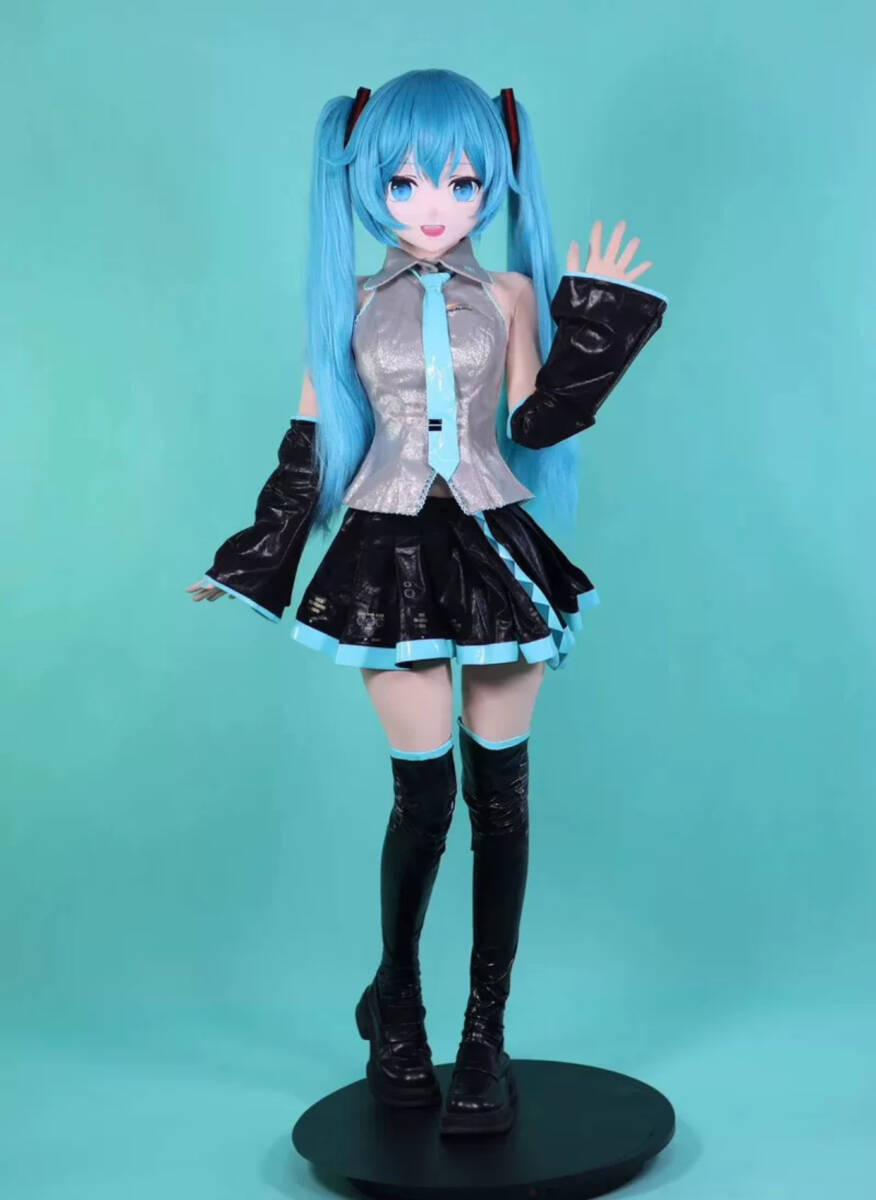 Yahoo!オークション - 【全頭面】初音ミク 着ぐるみ マスク コスプレ