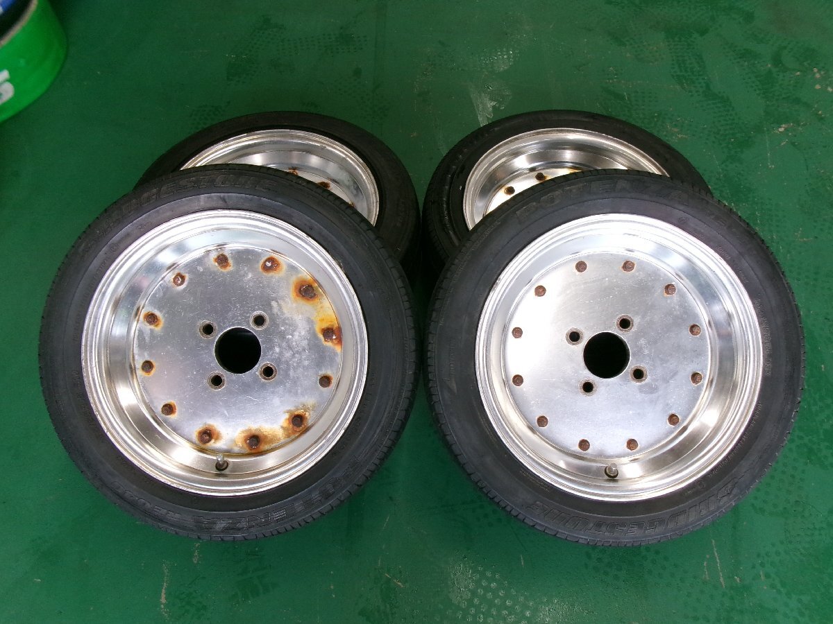 Yahoo!オークション - 当時物 SSR マーク1 15インチ 6.5J 4H PCD114.3