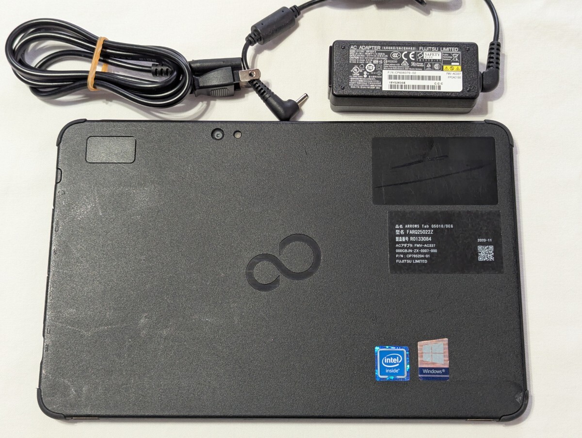 Fujitsu タブレット ARROWS Tab Q5010/DEG Celeron SSD 128GB｜Yahoo