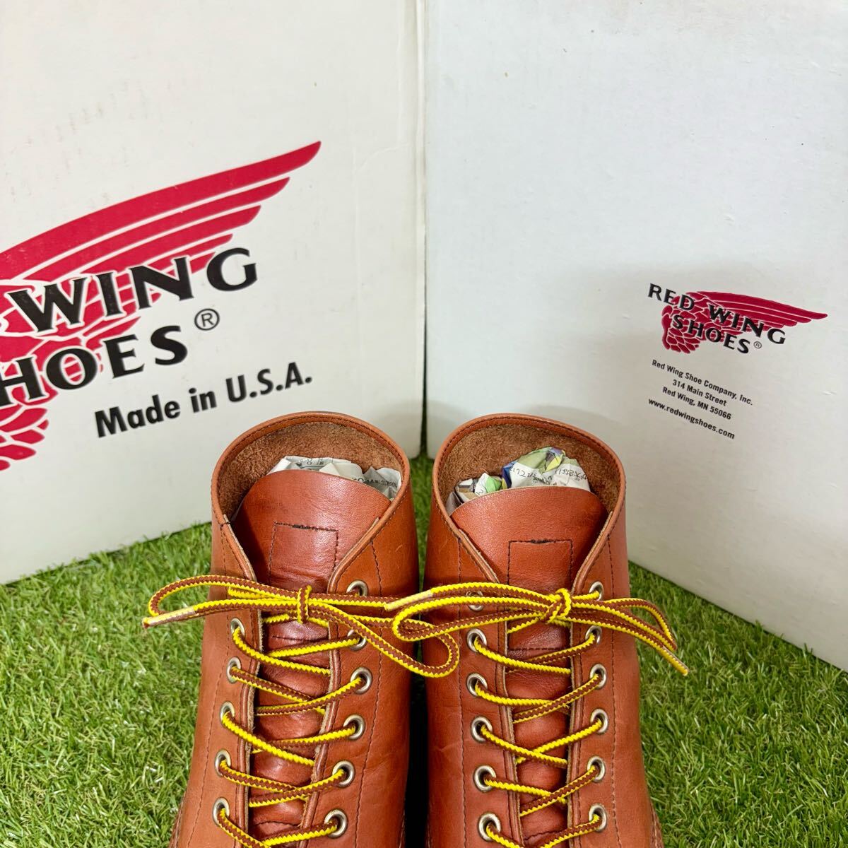 安心品質0566】廃盤8166レッドウイング REDWING送料込R7｜Yahoo