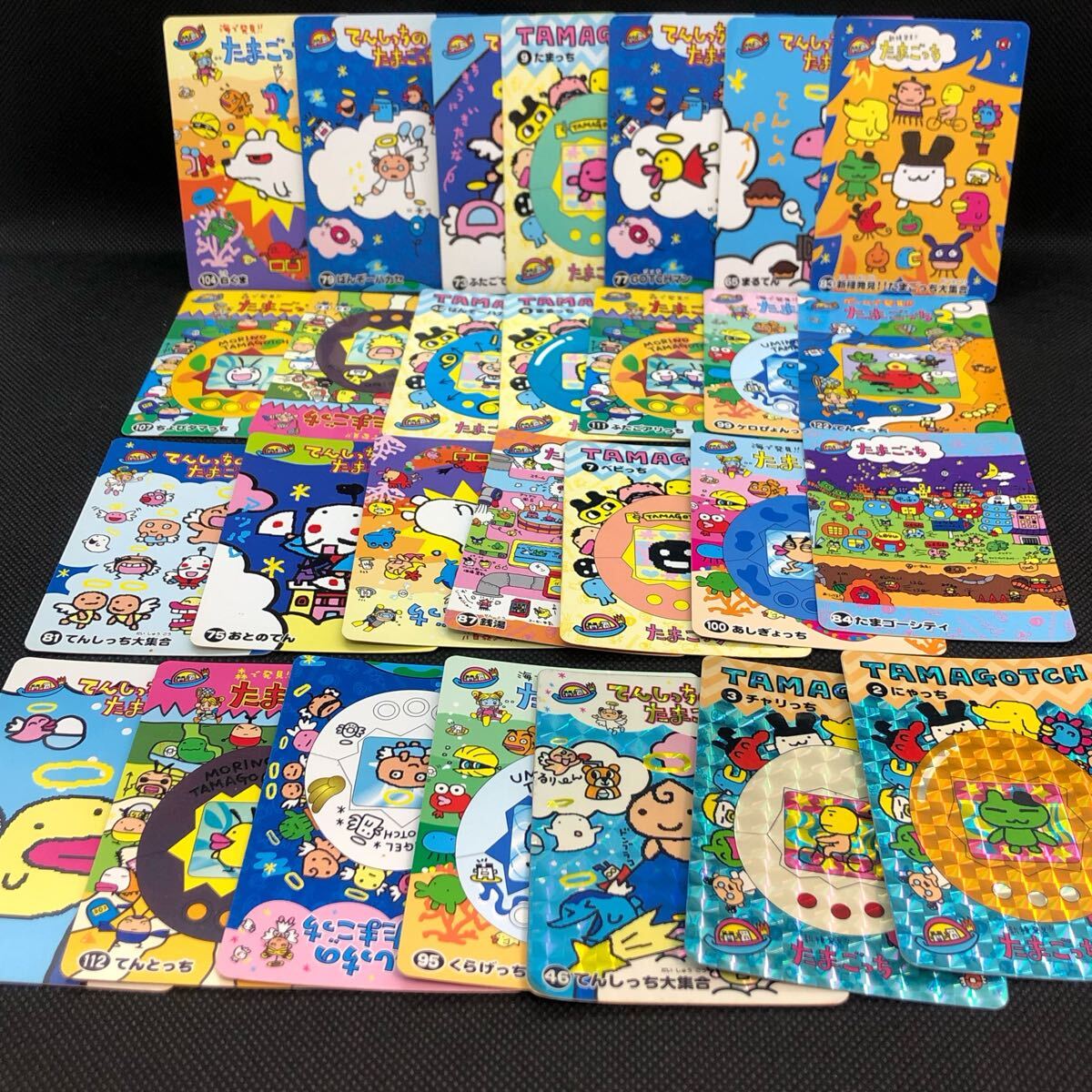 たまごっち カードダス 1997年 28枚 まとめ キラ3枚あり｜Yahoo!フリマ