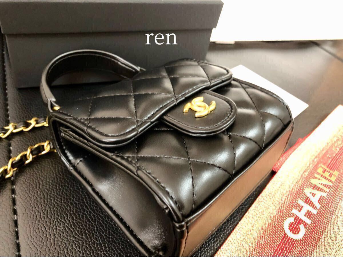 新品 CHANEL シャネル ノベルティ ショルダーバッグ ミラー付き