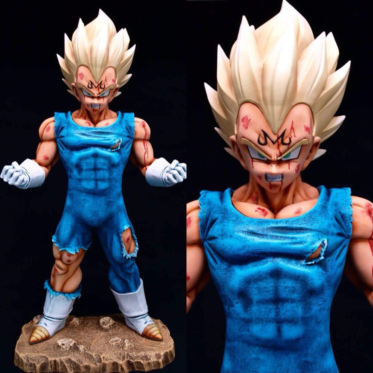 Yahoo!オークション - ドラゴンボール フィギュア リペイント ベジータ