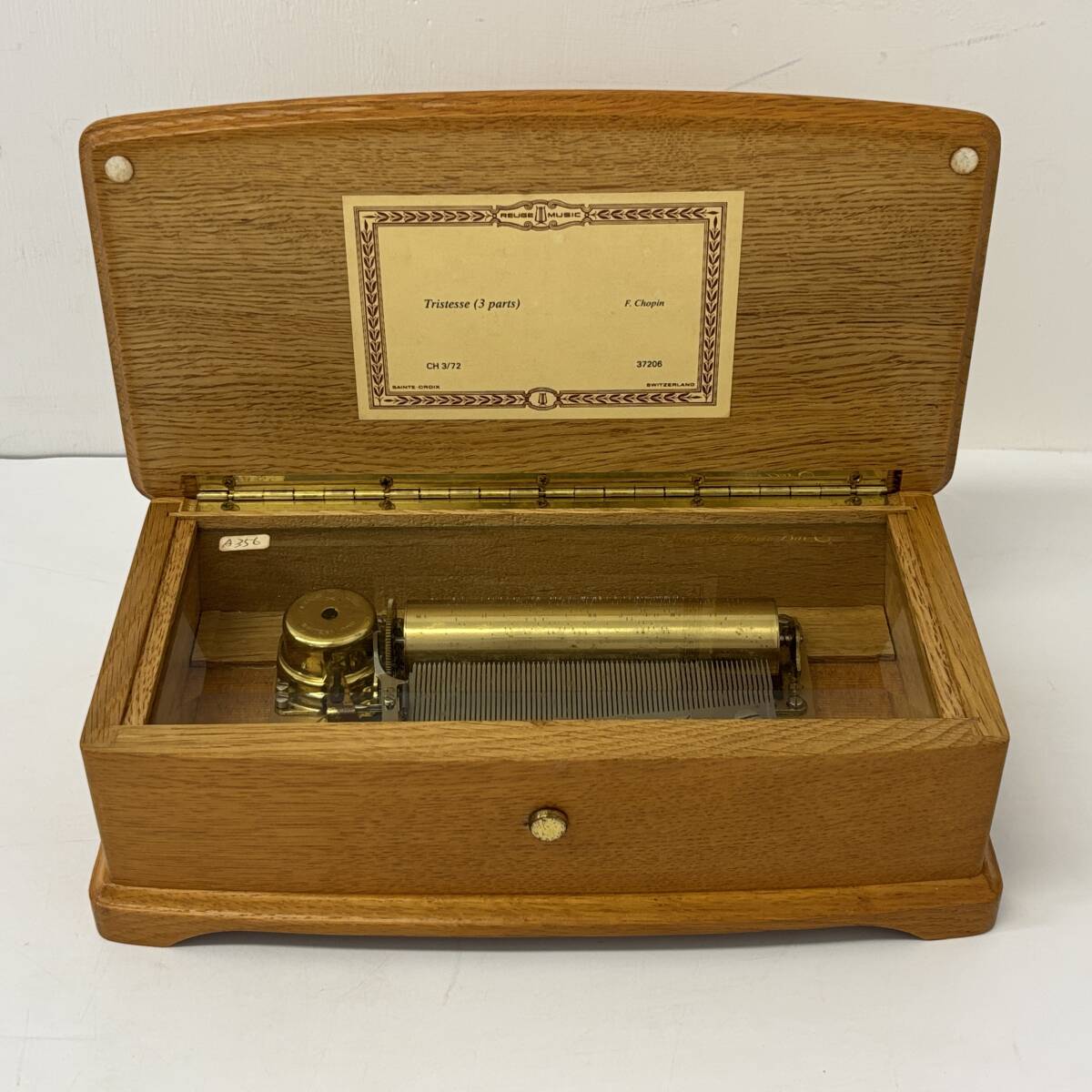 リュージュ スイス製 エリーゼのために オルゴール 36弁？ 希少