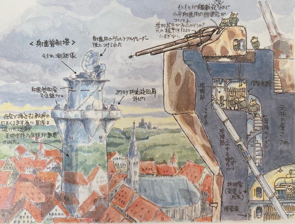 激レア】非売品 宮崎駿 雑想ノート 1997年 カレンダー ケース付 ジブリ