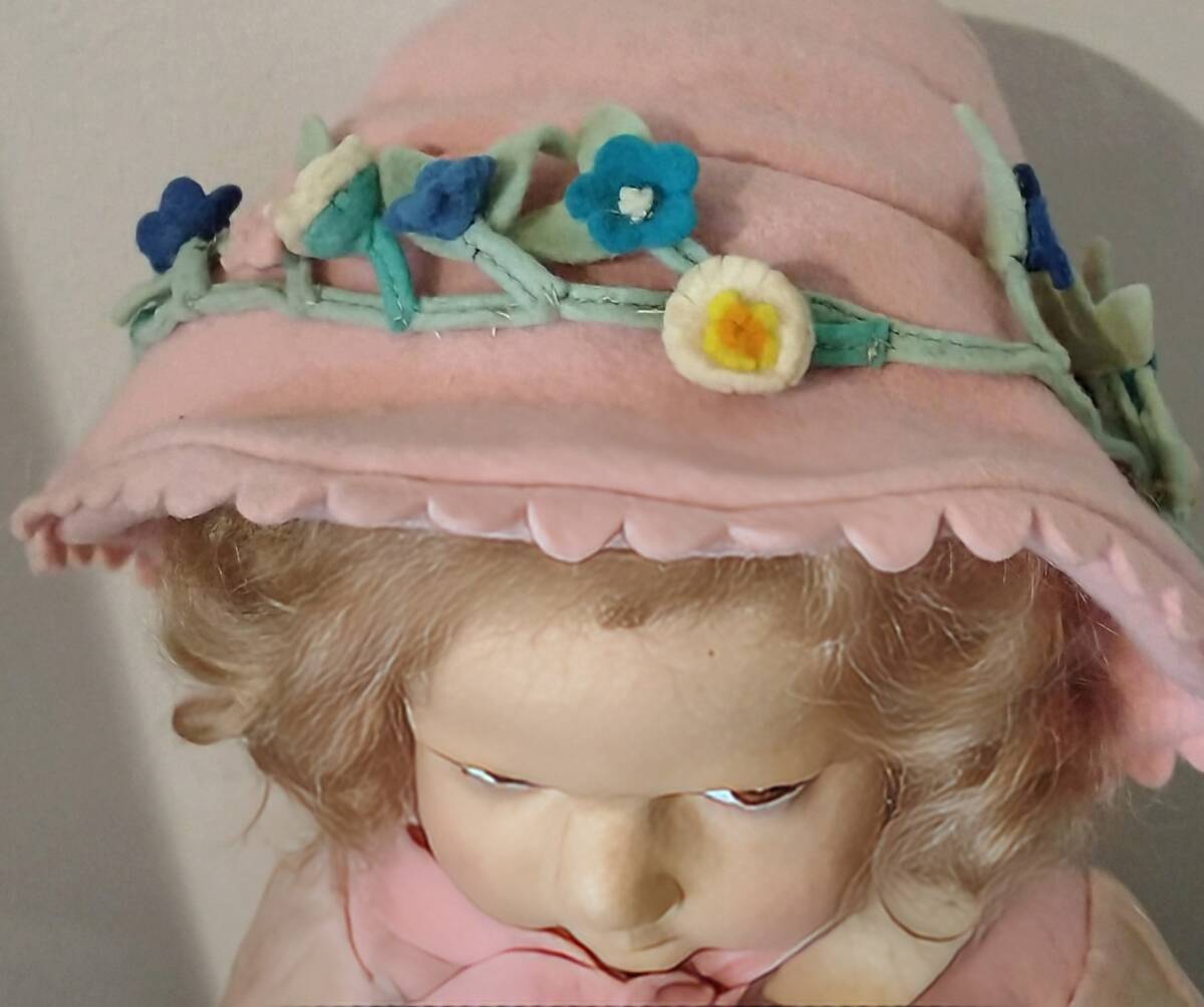 Yahoo!オークション - アンティーク レンチドール lenci doll 44cm 300