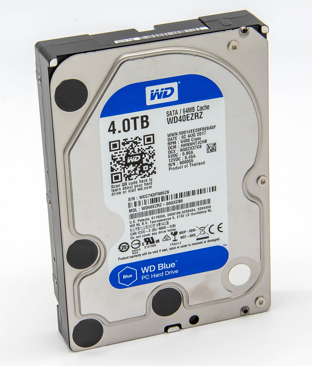 WESTERN DIGITAL WD WD40EZRZ SATA Westerndigital HDD 4TB 中古 動作