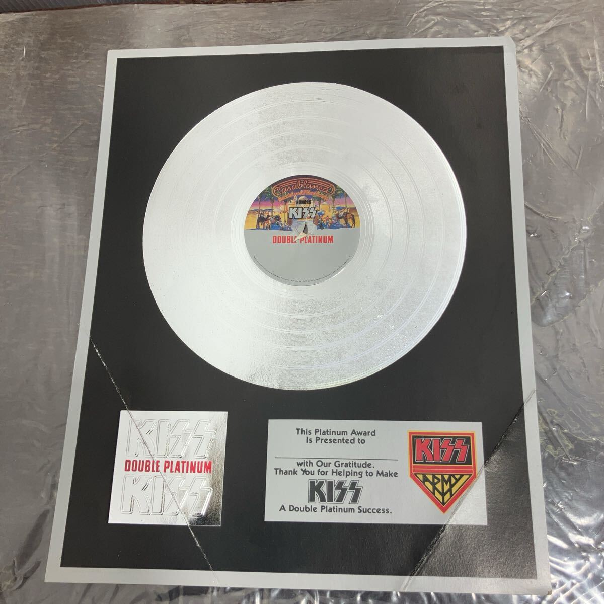 キッス KISS DOUBLE PLATINUM 12インチ2枚組｜Yahoo!フリマ（旧PayPay